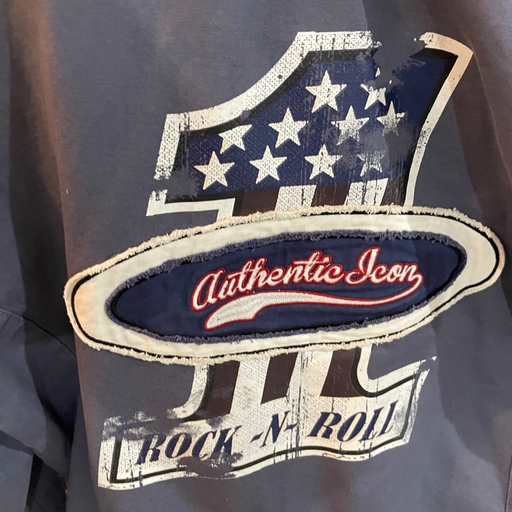 Authentic Icon Mens Bomber Jacket - Picture 3 of 6